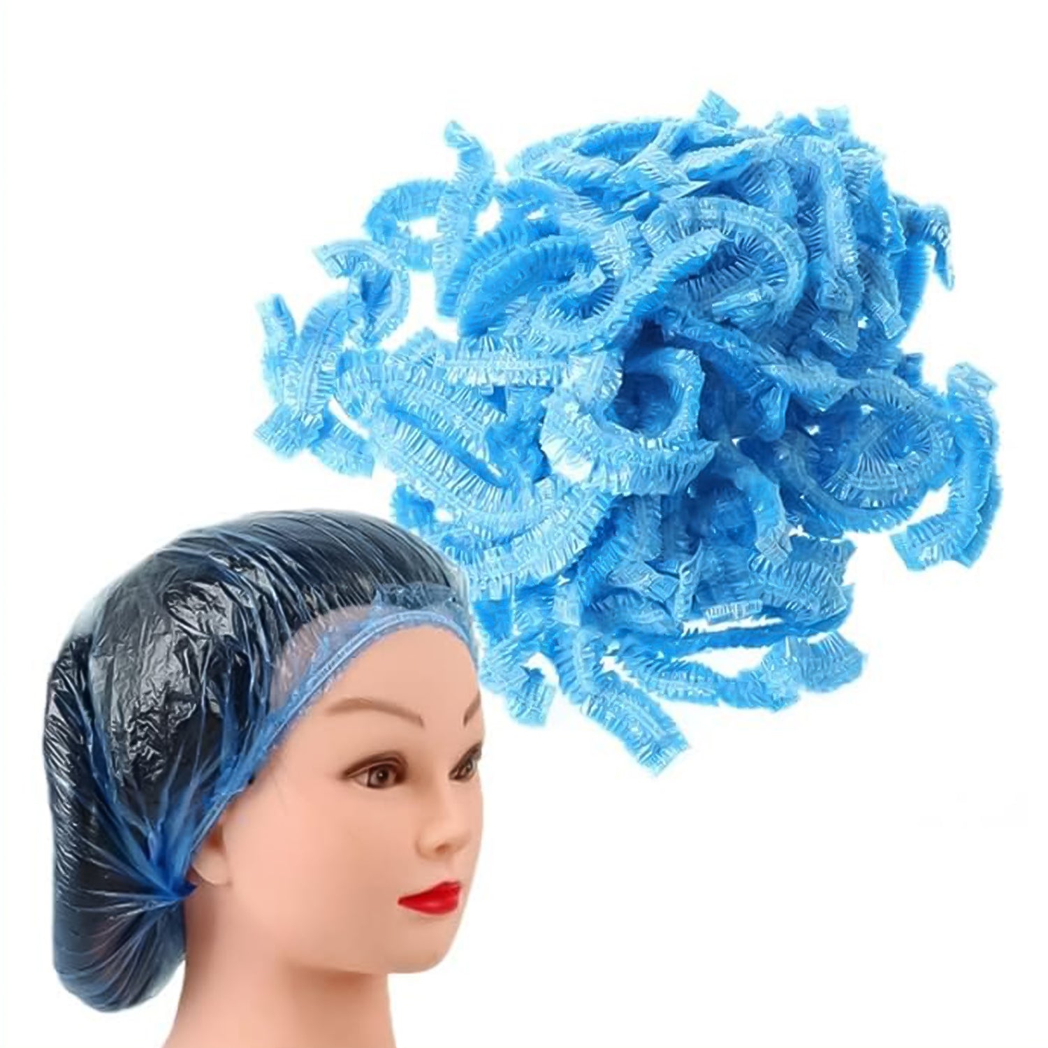 Shower Cap Waterproof Disposable Shower Cap 100 Pieces Shower Cap Waterproof Disposable Shower Cap 100 Pieces
